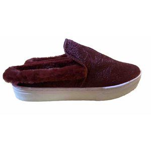 Sam Edelman Levonne Mule Red Velvet Mule Size 9 New Slipper